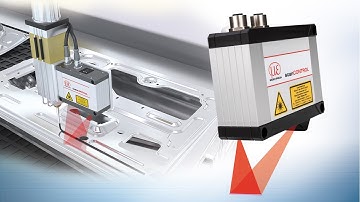 Laser scanners for testing adhesive beads