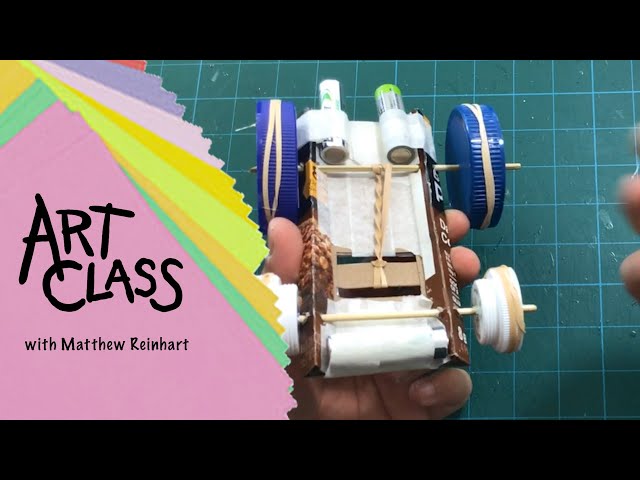Art Class with Matthew Reinhart: Pull-Back Recycle Racer