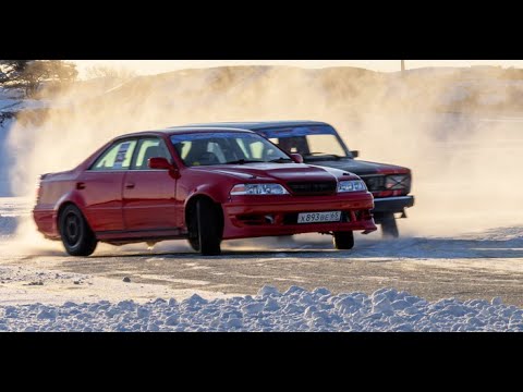 Жиги против JDM! Зимний дрифт 2025 Сахалин! Что лучше зимой? Бюджеты? Какой шип? Eagle Korean Oil