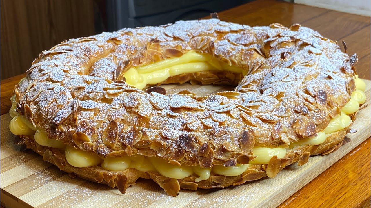 Delicioso ROSCÓN DE NAVIDAD| ¡Relleno de CREMA PASTELERA! | TAZI OFICIAL