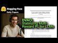 DVAO: Stabilizing Multi-Reward RL for LLMs