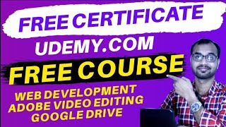 Free Online Courses With Certificate || 22+ Free Course || Web Development | Adobe & More