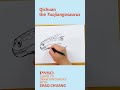 Head Close-up Drawing of a Tuojiangosaurus-Learn to Draw Dinosaurs with ZHAO Chuang