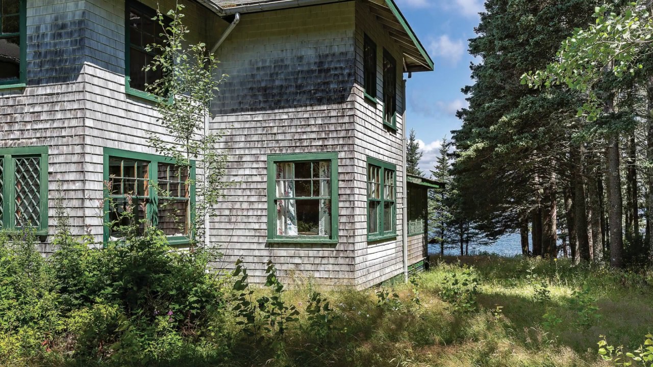 Maine Real Estate 56 Mosswood Road, Cranberry Isles Maine YouTube