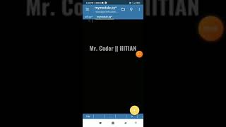 Diamond Pattern using python || 1 line code