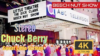 Sweet Little Sixteen Chuck Berry 4K 60Fps Beech Nut Show 1958 Colorized 169