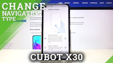 CUBOT X30 and Air Gestures Option – Activate Gesture Navigation