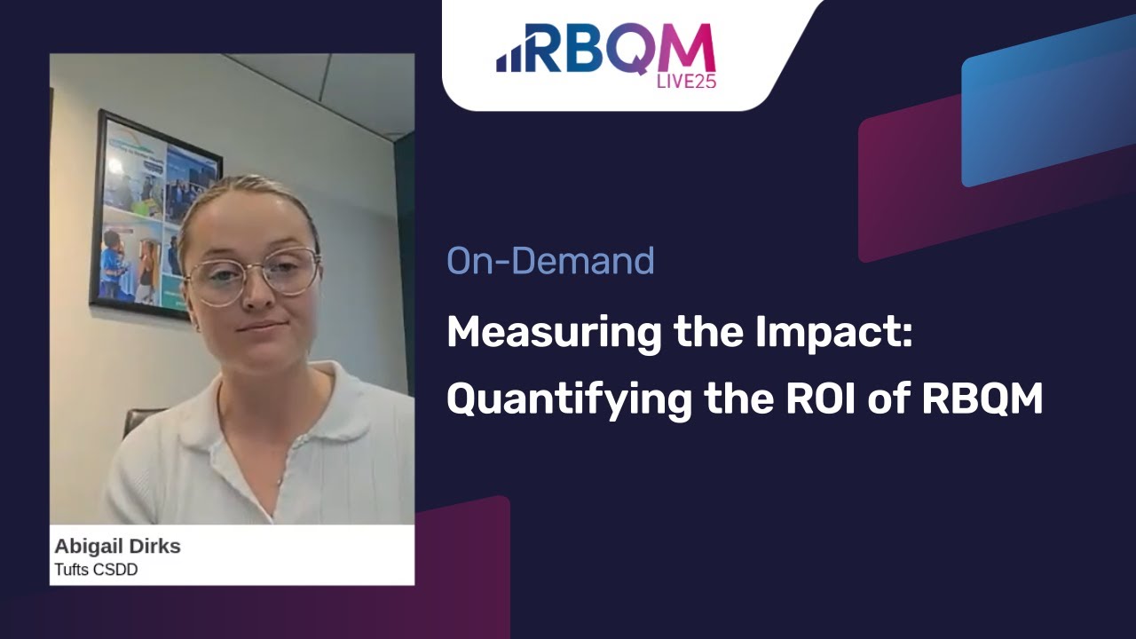 Now On-Demand: Measuring the Impact: Quantifying the ROI of RBQM | CluePoints