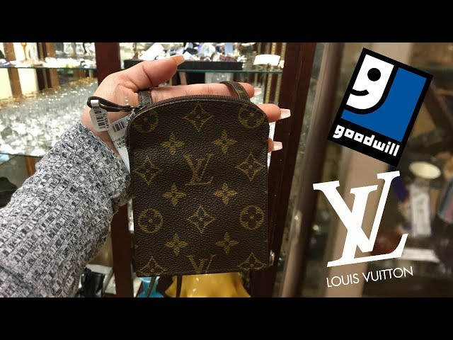 Shopper finds 'legit' Louis Vuitton bag in thrift store expecting