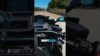 Comfy touring bike until you hit the throttle and suddenly it turns into a missile 😳🏍️