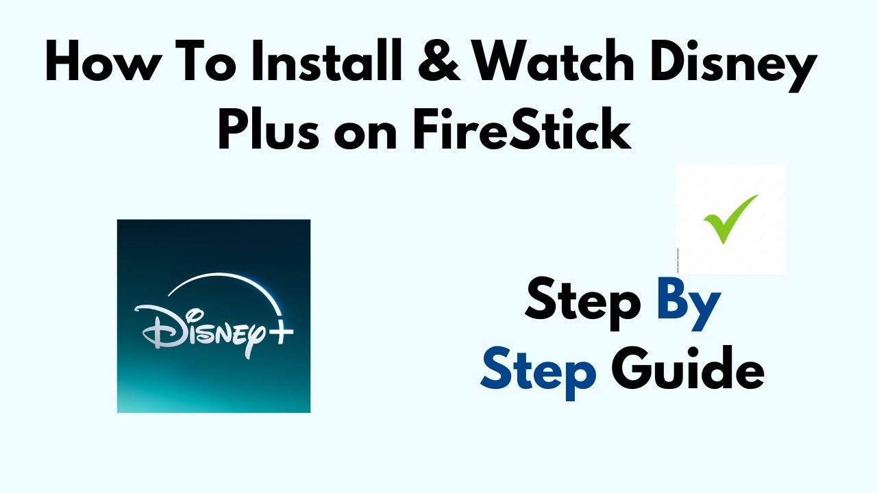 How To Install & Watch Disney Plus On FireStick/ Amazon Fire TV Stick