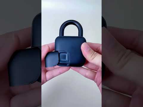 ✅ Product Link in Bio ( # 2498 ) - Fingerprint Auto USB Rechargeable Lock