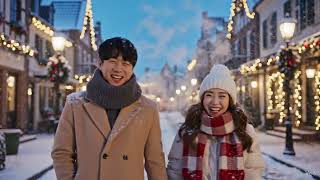 Romantic Snowy Couple s Winter Date screenshot 1