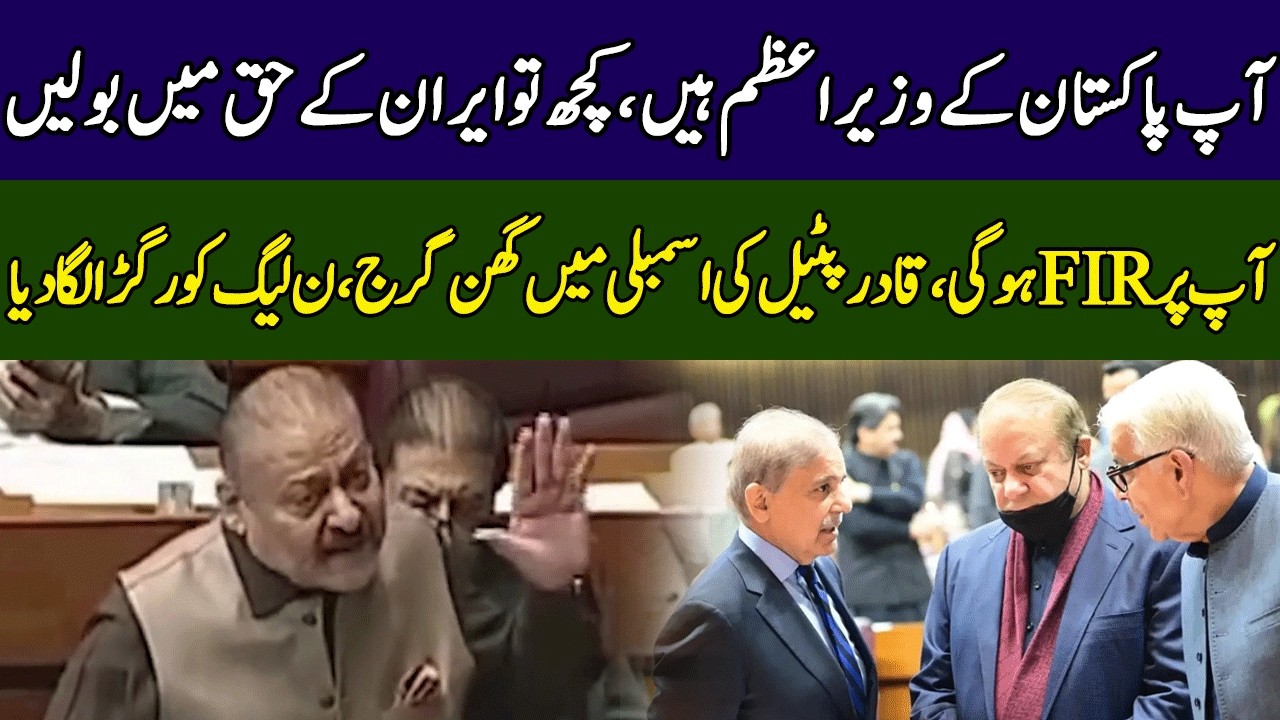 Qadir Patel's Blasting Speech In National Assembly | 365 News | EM1W