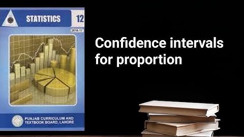 Confidence interval for proportion ch 12 lec 14