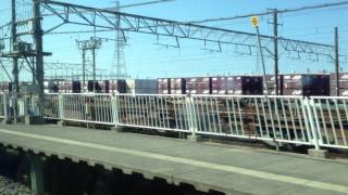 特急 いなほ 8号(E653系) 車窓 豊栄→新潟/ 白新線
