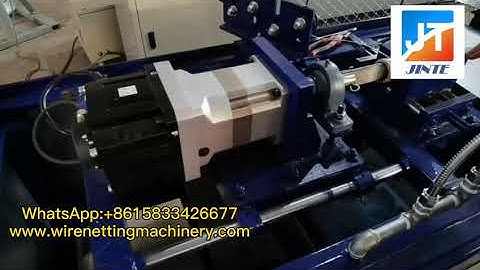 Chain Link Fence Machine
