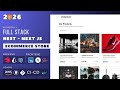 Full-Stack E-Commerce with NestJS & NextJS (Prisma, PostgreSQL, Docker, CI/CD, AWS) Backend in 2026
