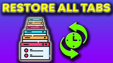 How To Restore Recent Internet Tabs And Windows After Exit - For Google Chrome Browser.