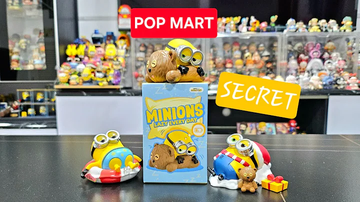 POP MART MINIONS LAZY EVERY DAY SECRET UNBOXING