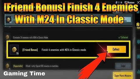 Finish 4 Enemies With #M24 in classic mode #M24 #Gamingtime