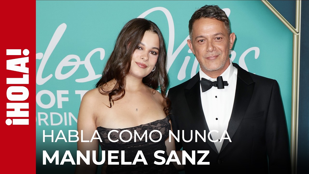 Manuela, hija de Alejandro Sanz, rompe su silencio sobre la fama