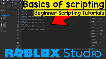 The Basics of Scripting - Beginner Scripting Tutorials #1