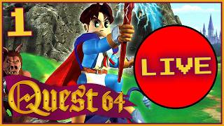 🔴 Let's Play the GOAT RPG - Quest 64 | Part 1