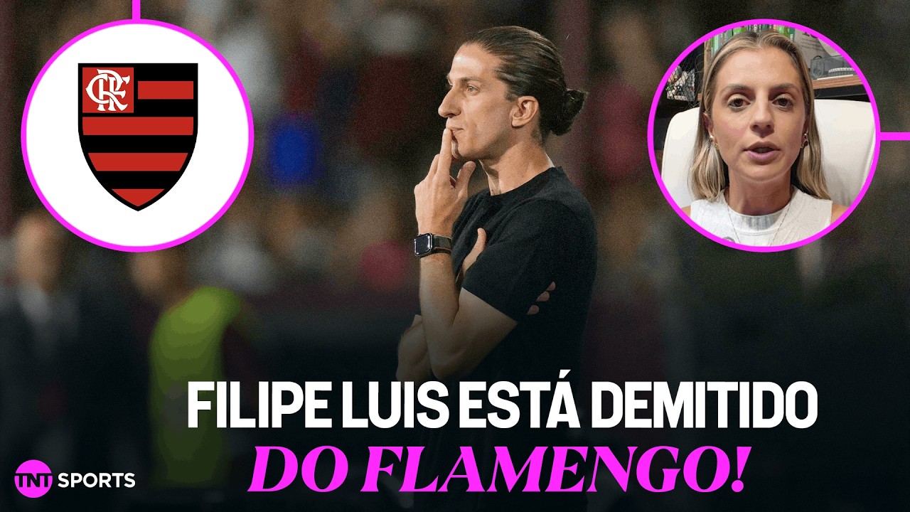 FLAMENGO ANUNCIA SAÍDA DE FILIPE LUÍS! MONIQUE DANELLO EXPLICA A NOTA OFICIAL DO CLUBE