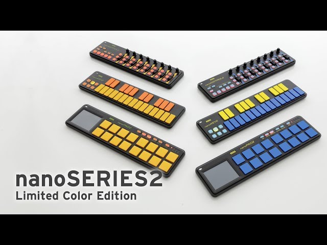KORG nanoSERIES2 | 10th Anniversary Limited Color Edition - YouTube