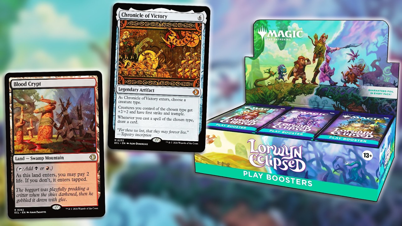 MTG Lorwyn Eclipsed Play Booster Box Opening Full Pulls & First Impressions MTG Lorwyn Eclipsed Play Booster Box Opening Full Pulls & First Impressions