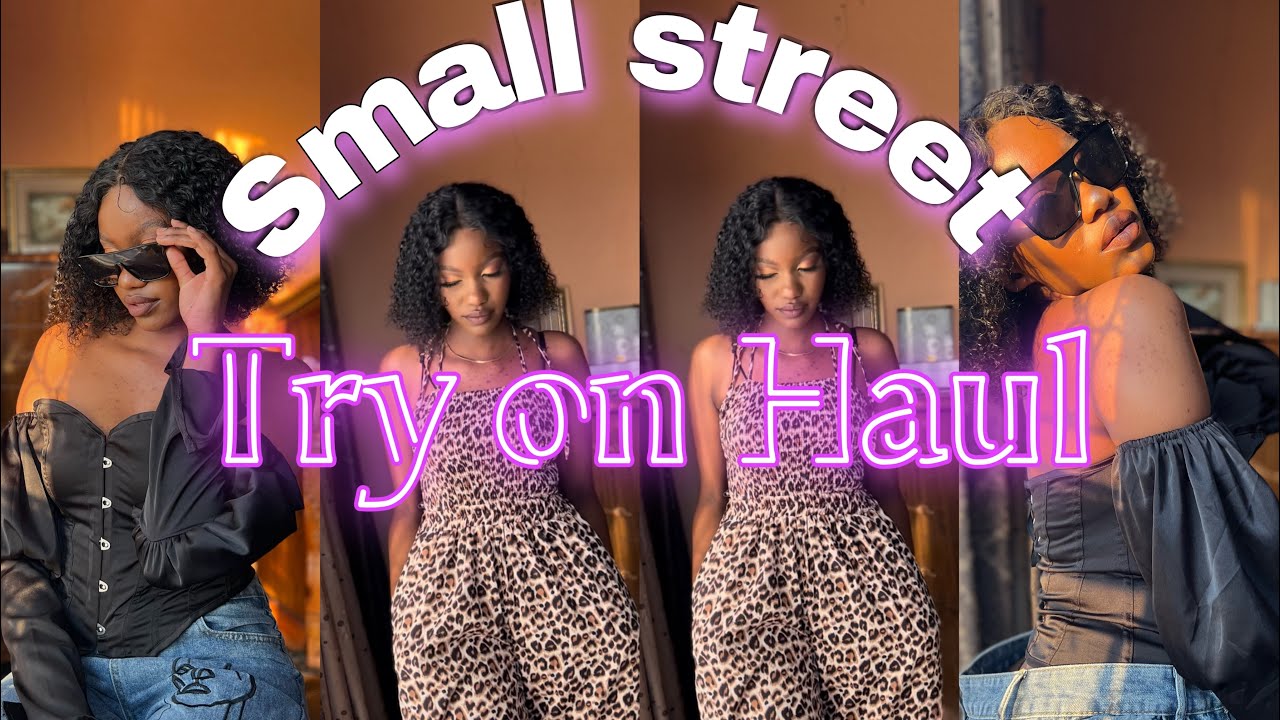 Small street try on Haul/ South African YouTuber