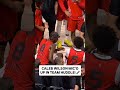 Caleb Wilson already taking command of the team huddle 🫡 #chicagobulls #nba #leadership