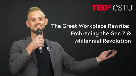 How to rewrite the workplace for millennials and Gen Z | Luke Goetting | TEDxCSTU