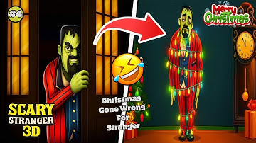 Pranking Scary Stranger on His Special Day | Scary Stranger 3D Christmas Special
