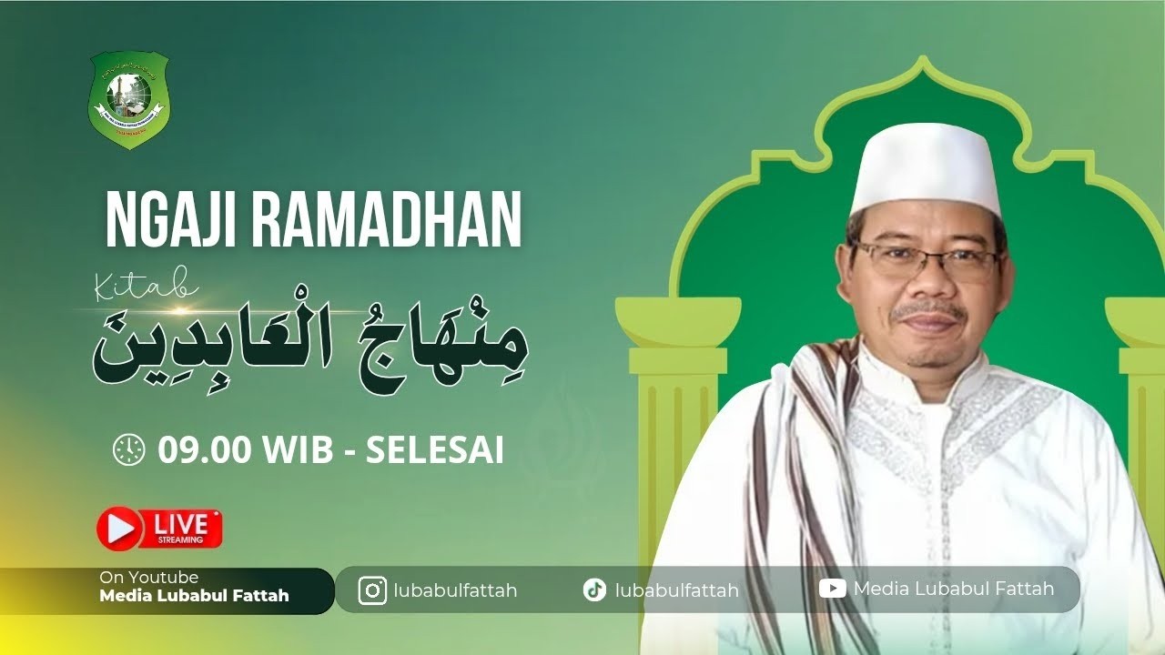 🔴[LIVE] NGAJI RAMADAN - Kitab Minhajul Abidin 5 Maret 2026