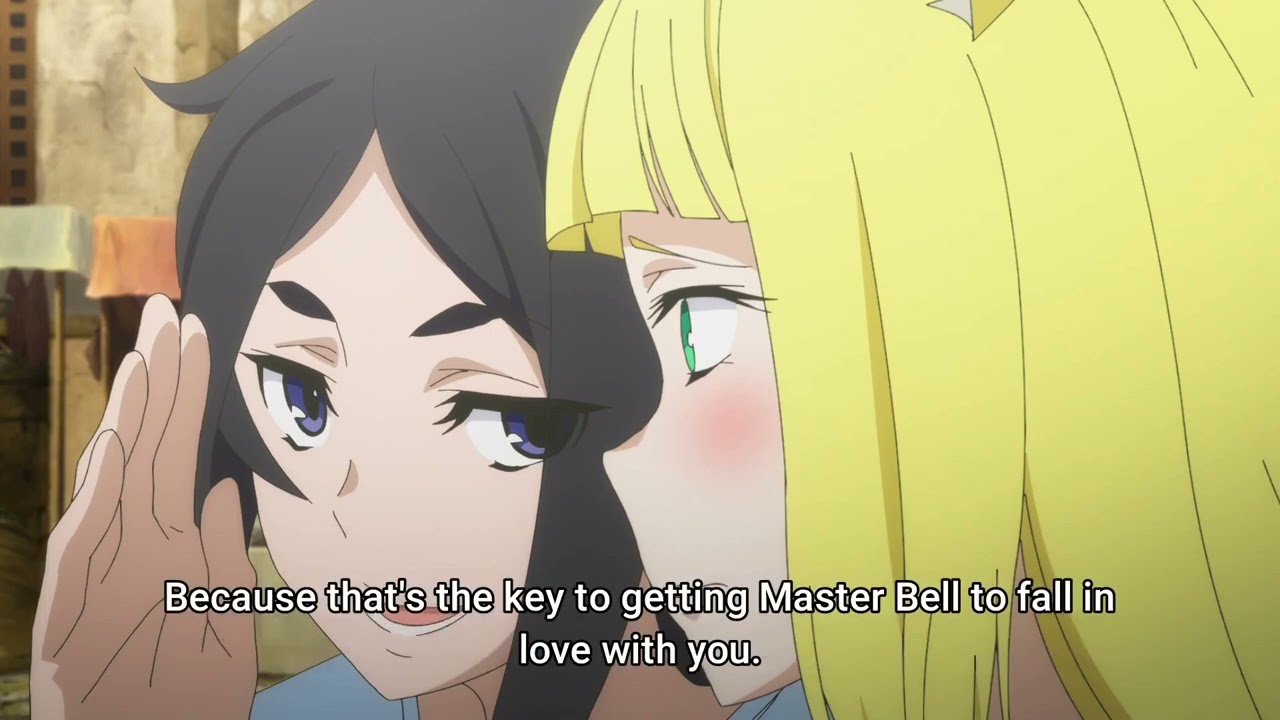 Bell fall in love with *****. Danmachi season 4 episode 6 - YouTube
