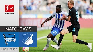 Hertha Berlin - TSG Hoffenheim 1-1 | Highlights | Matchday 8 – Bundesliga 2022/23