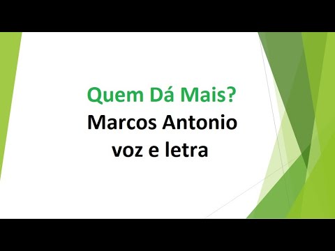 Cifra Club - Marcos Antônio - Derrota Não É Coisa de Cristão