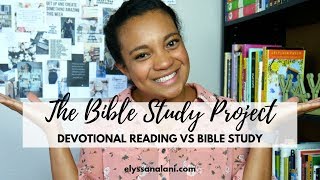 DEVOTIONAL READING VS BIBLE STUDY | THE BIBLE STUDY PROJECT screenshot 4