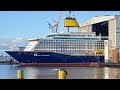 Ship Launch of Cruise Ship SPIRIT OF DISCOVERY at Meyer Werft Shipyard