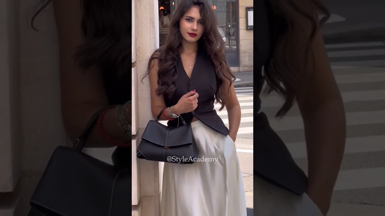 How to Style a Vest and Skirt to Look Instantly Elegant 💼 