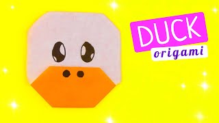 How to make a paper duck [Origami for beginners]