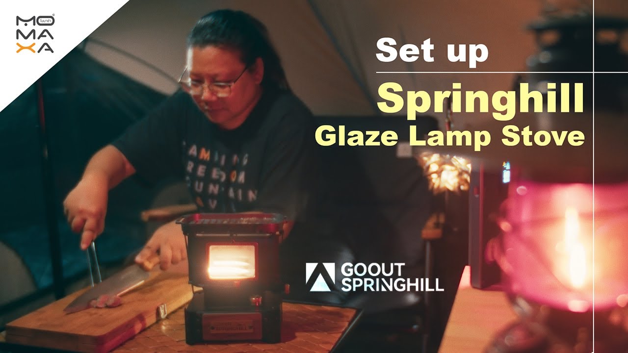 【SPRING HILL】Diamond lamp Stove SET UP | Springhill Glaze Lamp Stove (โมมาซ่า) - YouTube