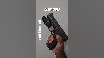 Canik TP9SF stock trigger #canik #gunlover #triggers #series #shorts