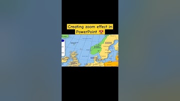 Zoom Effect In PowerPoint| 1 minute tutorial #tutorial #powerpoint #zoomeffect #morph #ytshort