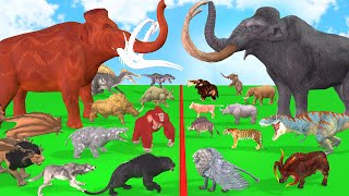 Prehistoric ARBS Animals x ARK Mammals Prehistoric Animal vs Dinosaur Animal Revolt Battle Simulator