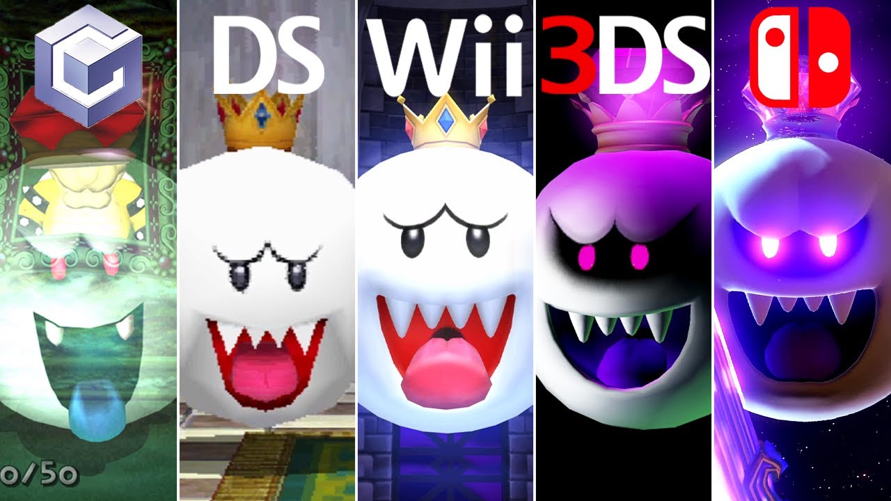 Evolution of King Boo Battles (20012020) YouTube