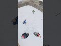 Snow day in Houston! #insta360 #insta360x4 #360video #snow #snowballfight #houston
