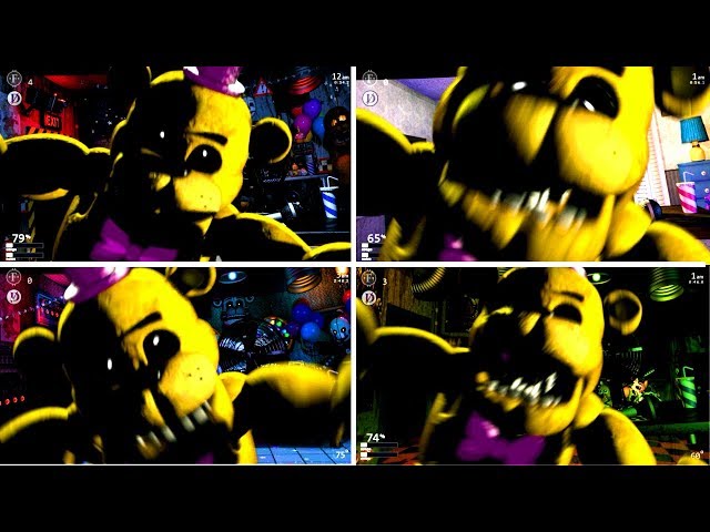 Fredbear Jumpscare (From UCN Files) (Read DESC by Spideyfan53 - Tuna